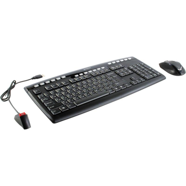 Комплект беспроводной клавиатура и мышь A4Tech 9200F