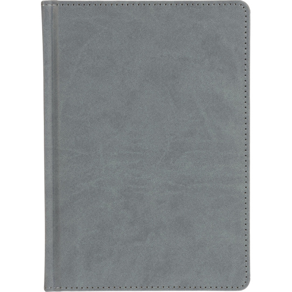 Ежедневник недатированный Attache Classic искусственная кожа тиснение А5  136 листов серый