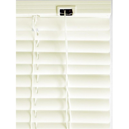 Жалюзи горизонтальные пластиковые ванильные (60х160 см)