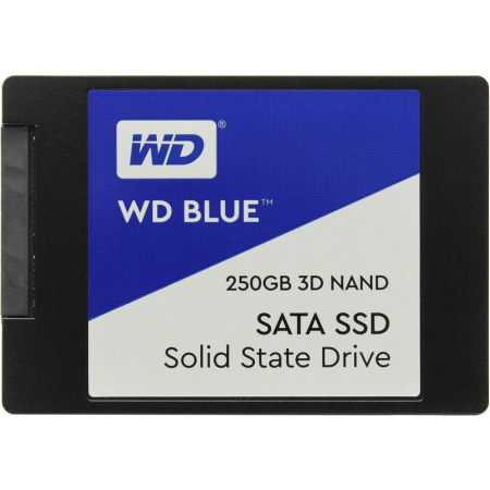 SSD накопитель Western Digital Blue SA510 250 ГБ (WDS250G3B0A)