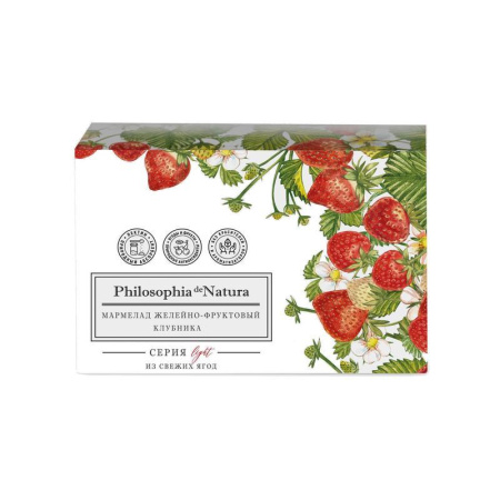 Мармелад Philosophia de Natura Клубника 170 г