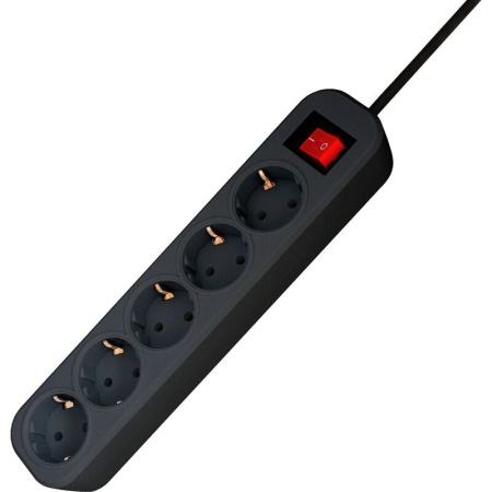 Сетевой фильтр Progix на 5 розеток 7 метров (SF5PB7)