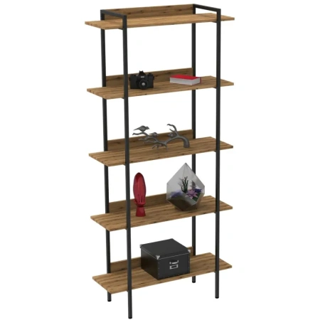 Стеллаж Комус Онега-9 (дуб вотан, 904х337х1950/1960)