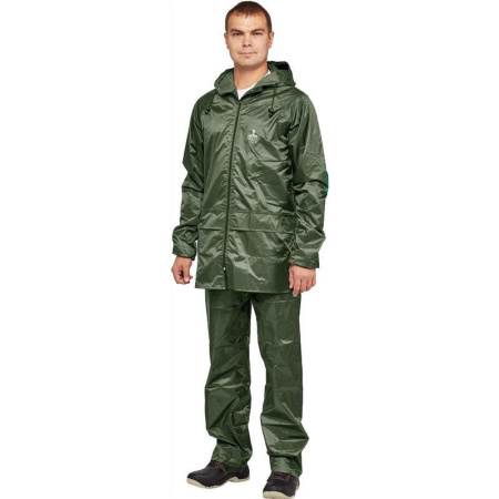 Костюм непромокаемый Тайфун зеленый (размер 56-58, рост 182-188)