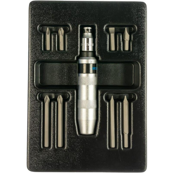 Отвертка King Tony 5/16 с насадками 10 штук (9-4128FR)