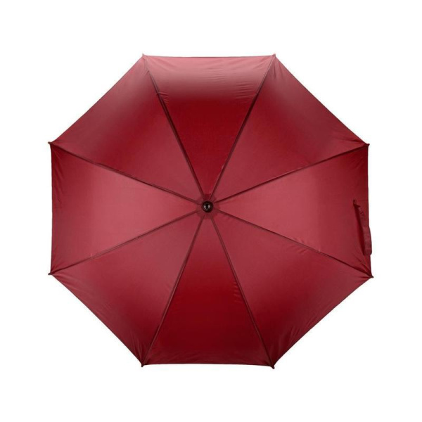 Зонт-трость Радуга полуавтомат красный (906101)