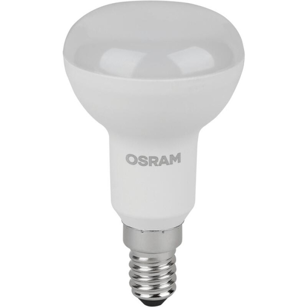 Лампа светодиодная Osram 7 Вт E14 (R, 4000 К, 560 Лм, 220 В, 5 штук в  упаковке, 4058075583962)
