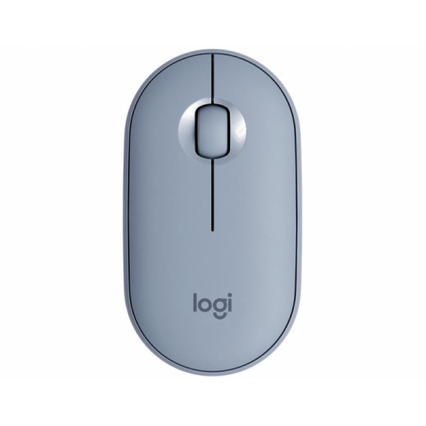 Мышь беспроводная Logitech M350 синяя (910-006655)