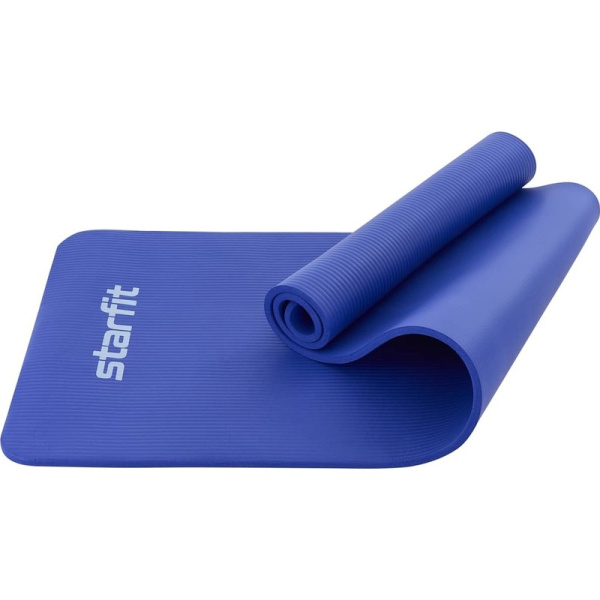Коврик для йоги Starfit FM-301 NBR 183x61х1.2 см темно-синий