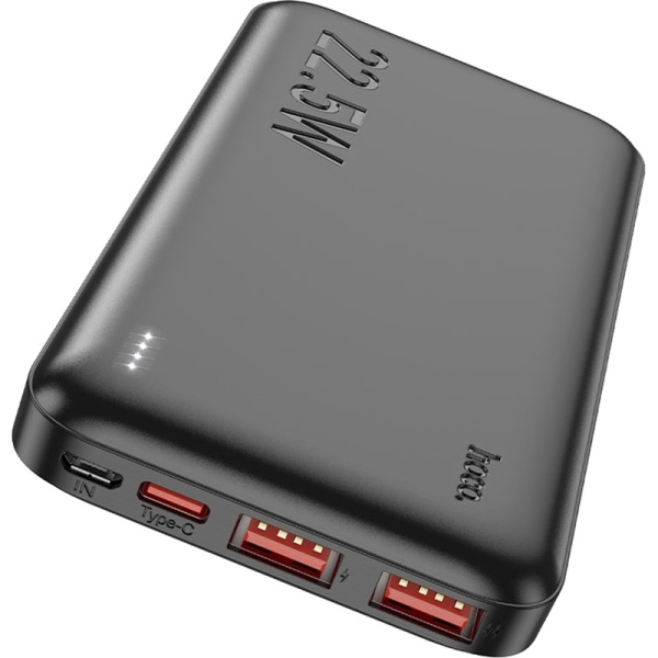Внешний аккумулятор (power bank) Hoco J101 Astute 10000 мАч черный
