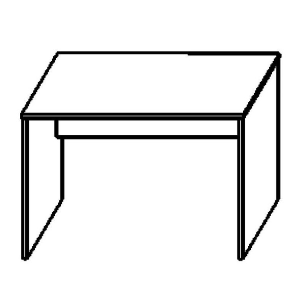 Стол письменный Арго А-002 (бук, 1200x730x760 мм)