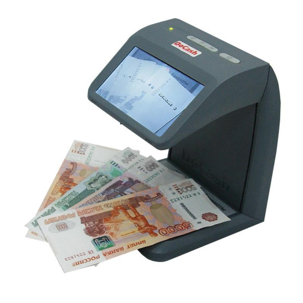 Детектор банкнот (валют) DoCash DVM mini инфракрасный