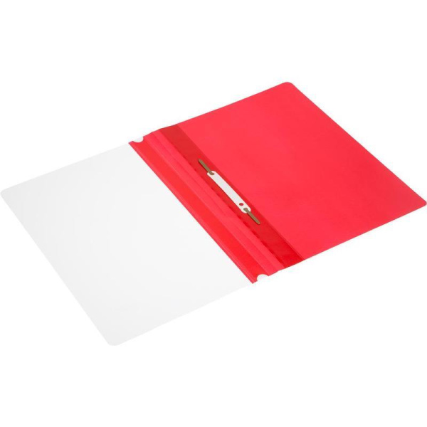 Папка-скоросшиватель Attache Economy A4 красная 10 штук в упаковке (толщина обложки 0.11 мм)