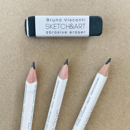 Ластик Sketch&Art каучуковый прямоугольный 65x15х10 мм Ластик Sketch&Art каучуковый прямоугольный 65x15х10 мм