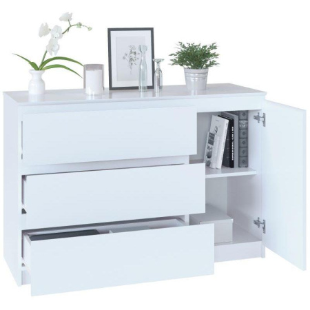 Комод Сокол Т-3р (белый, 1200х446х804 мм)