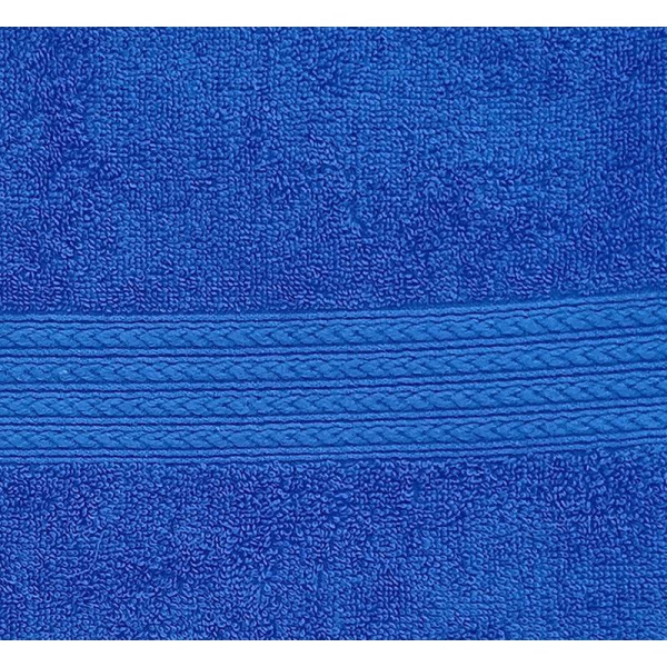Полотенце махровое 70x140 см 400 г/кв.м синее