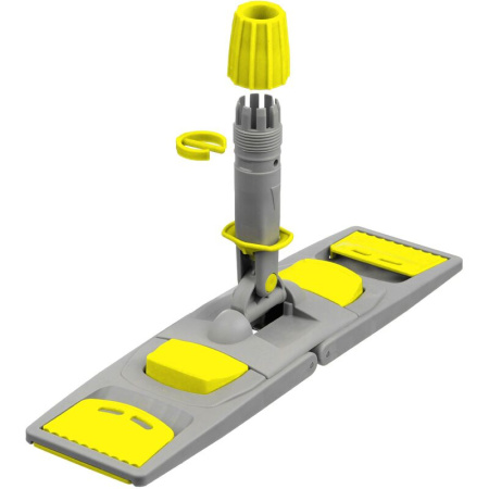 Держатель для мопов Luscan Professional 40х11 см пластик желтый