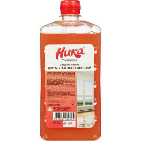 Профессиональное универсальное моющее средство Ника-Универсал 1 литр