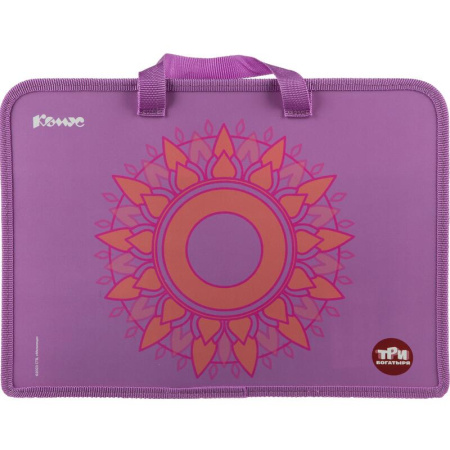 Папка для тетрадей Комус Три богатыря Любава А4