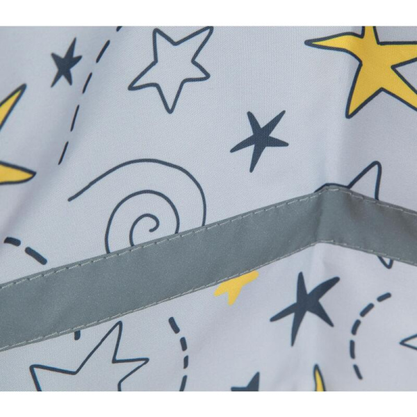 Мешок для сменной обуви Комус Класс 360x470 мм серый с 1 отделением