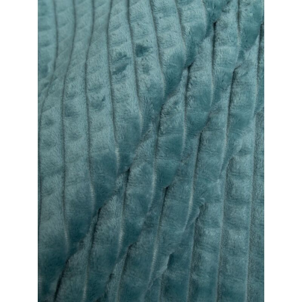 Плед Texrepublic Deco Кубики фланель 150х200 см бирюзовый