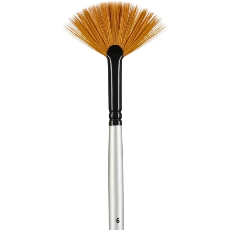 Кисть художественная Комус Арт веерная синтетика №6