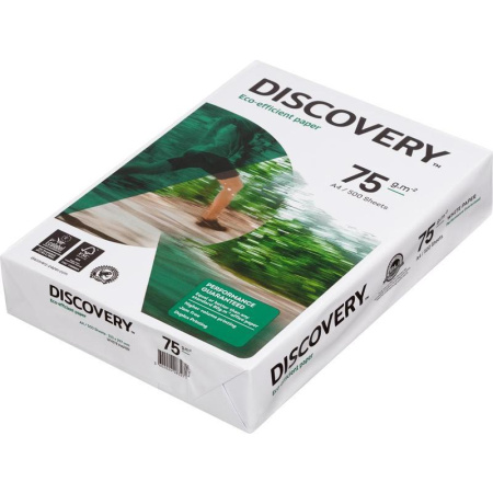 Бумага для офисной техники Discovery (А4, марка В, 75 г/кв.м, 500 л)
