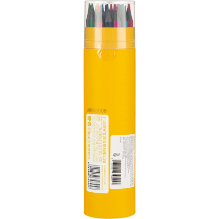 Карандаши цветные M&G 24 цвета шестигранные стираемые