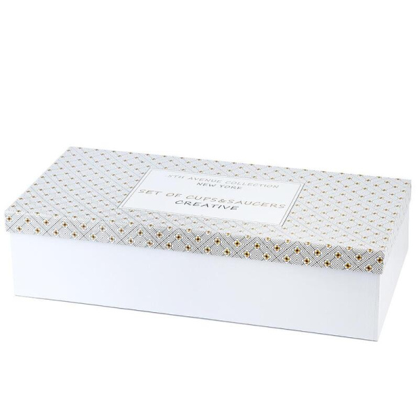 Набор чайный Nouvelle Home 5th Avenue Pink на 6 персон фарфор (12  предметов)