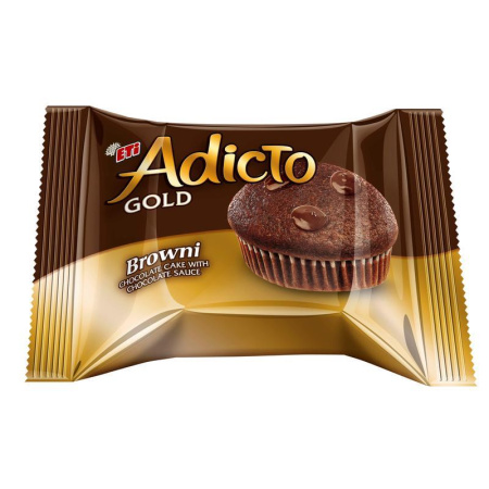 Кекс Eti Adicto Gold с шоколадной начинкой 36 г Кекс Eti Adicto Gold с шоколадной начинкой 36 г