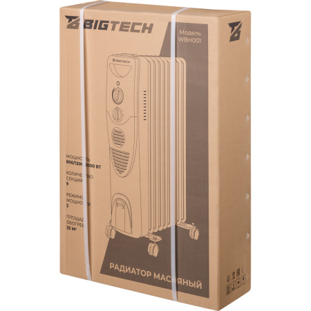 Радиатор масляный BigTech WBH001