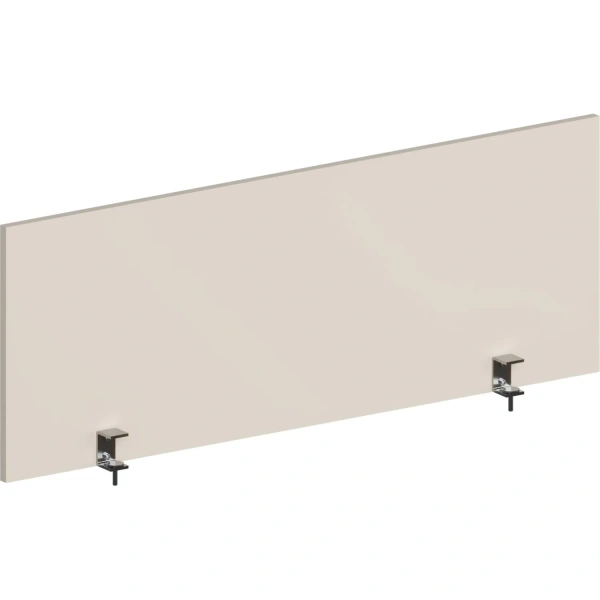 Экран к столу Комус Мебель (Easy to lead) Easy One с креплением  фронтальный (кашемир, 1200x18х450 мм)