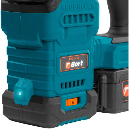 Перфоратор аккумуляторный Bort BHD-21Li-BL (93413410)