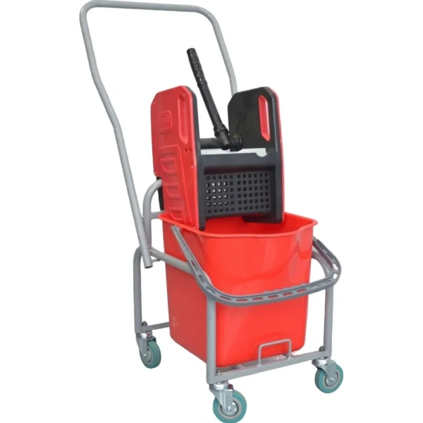 Тележка уборочная  Эко-Форс 21EF/1 1-ведерная с отжимом 1x25 л