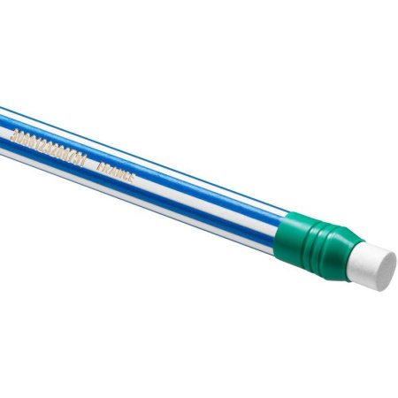 Карандаш чернографитный HB с ластиком BIC Evolution Stripes заточенный  шестигранный Карандаш чернографитный HB с ластиком BIC Evolution Stripes заточенный  шестигранный