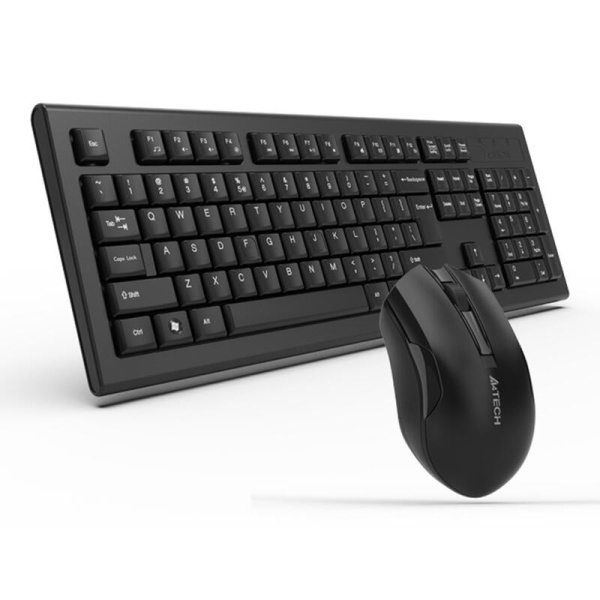 Комплект беспроводной клавиатура и мышь A4Tech 3000NS