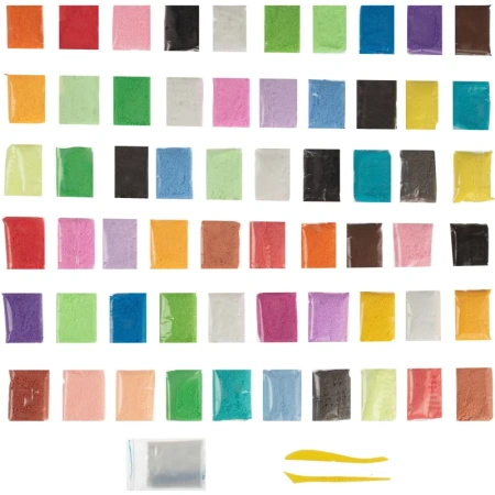 Воздушный пластилин ClayFan 48 цветов 480 г