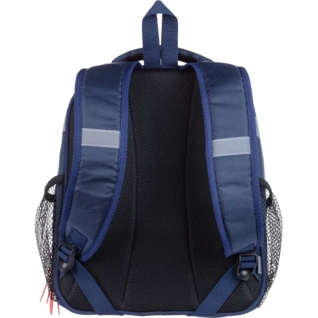 Ранец Комус Класс Light Динозавр синий с двумя отделениями