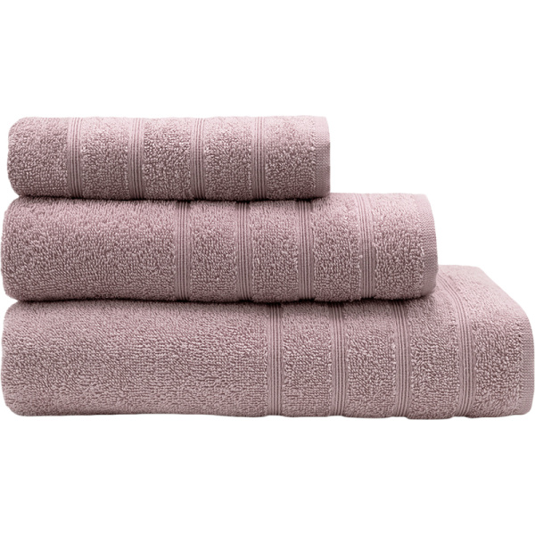 Набор полотенец махровых Стрикт 3 штуки 30x60 см - 1 штука/50x80 см - 1  штука/70x130 см - 1 штука 360 г/кв.м бежевые