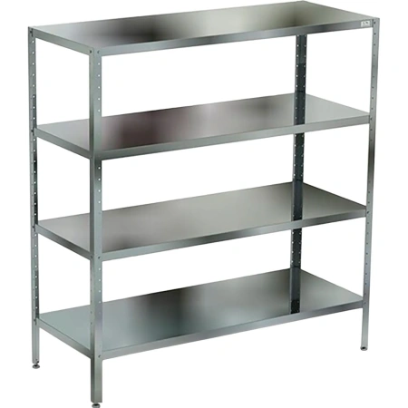 Стеллаж металлический Кобор СК-120/60/430 (4 полки, 1200х600х1600 мм)