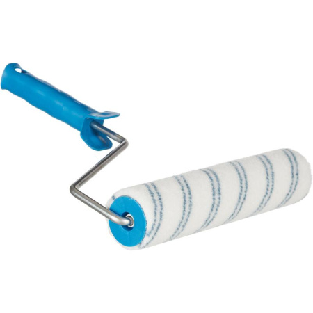 Валик малярный с ручкой TOPFORT Lazura 250 мм нейлон ворс 6 мм