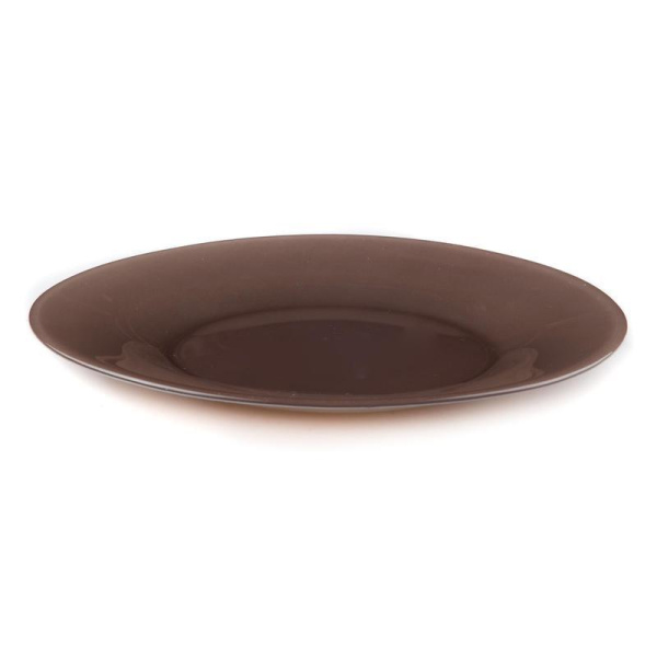 Тарелка стекло Pasabahce Браун Сити диаметр 195 мм коричневая  (10327SLBD82)