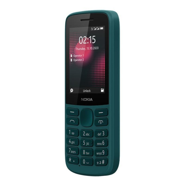 Мобильный телефон Nokia 215 DS TA-1272 бирюзовый (16QENE01A01)