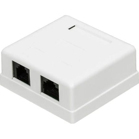 Розетка TWT TWT-SM2-4512-WH RJ-45/RJ-12