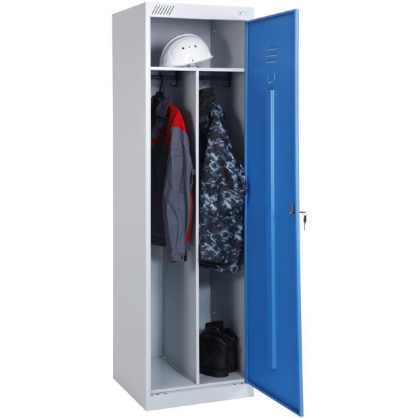 Шкаф для одежды металлический ШРЭК-21-530 2 отделения