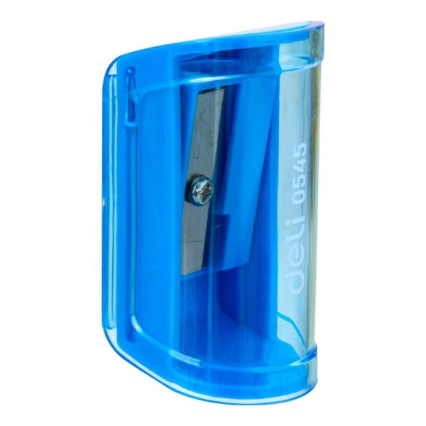 Точилка для карандашей Deli E0545 Neon с контейнером пластиковая