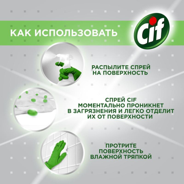 Чистящее средство для кухни Cif спрей 500 мл