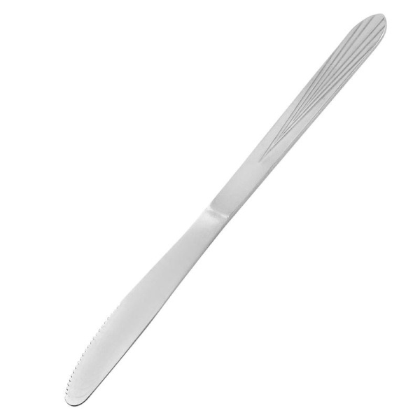 Нож столовый Appetite 20.5 см нержавеющая сталь (12 штук в упаковке)
