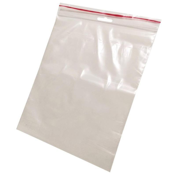 Пакет с замком zip-lock 20х25 см 60 мкм (100 штук в  упаковке)