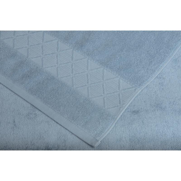 Набор полотенец махровых Belezza Premium Fumane 2 штуки 50х80 см 480  г/кв.м голубые